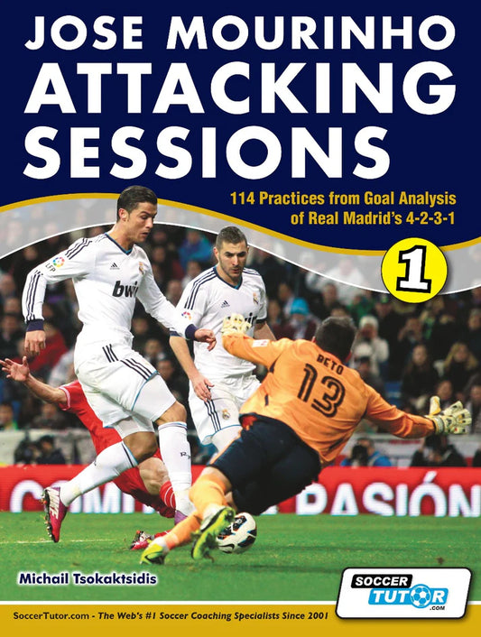 José Mourinho Attacking Sessions - 114 Practices from Goal Analysis of Real Madrid’s 4-2-3-1 - Michail Tsokaktsidis